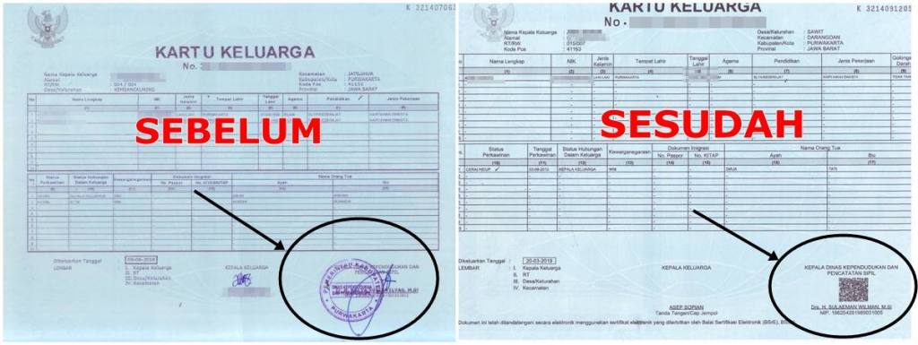 Cara Cetak Kartu Keluarga (KK) Mandiri Secara Online